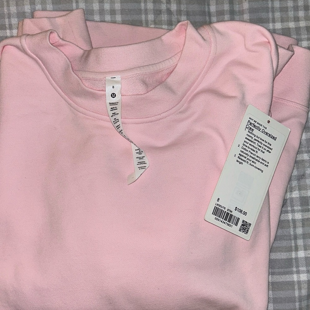 Lululemon perfectly oversized crew sweatshirt